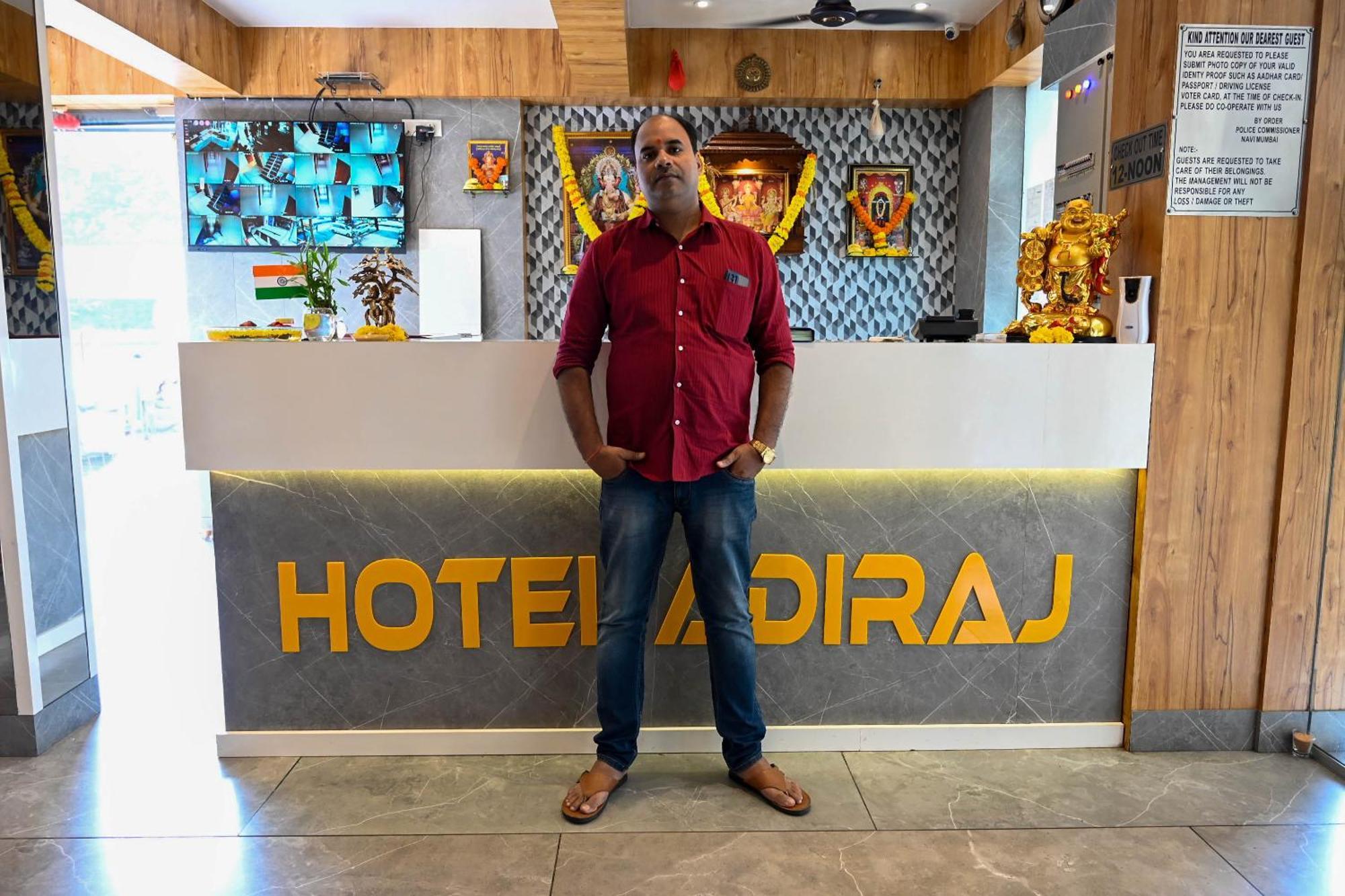 Adiraj Residency Hotel Нави Мумбай Екстериор снимка